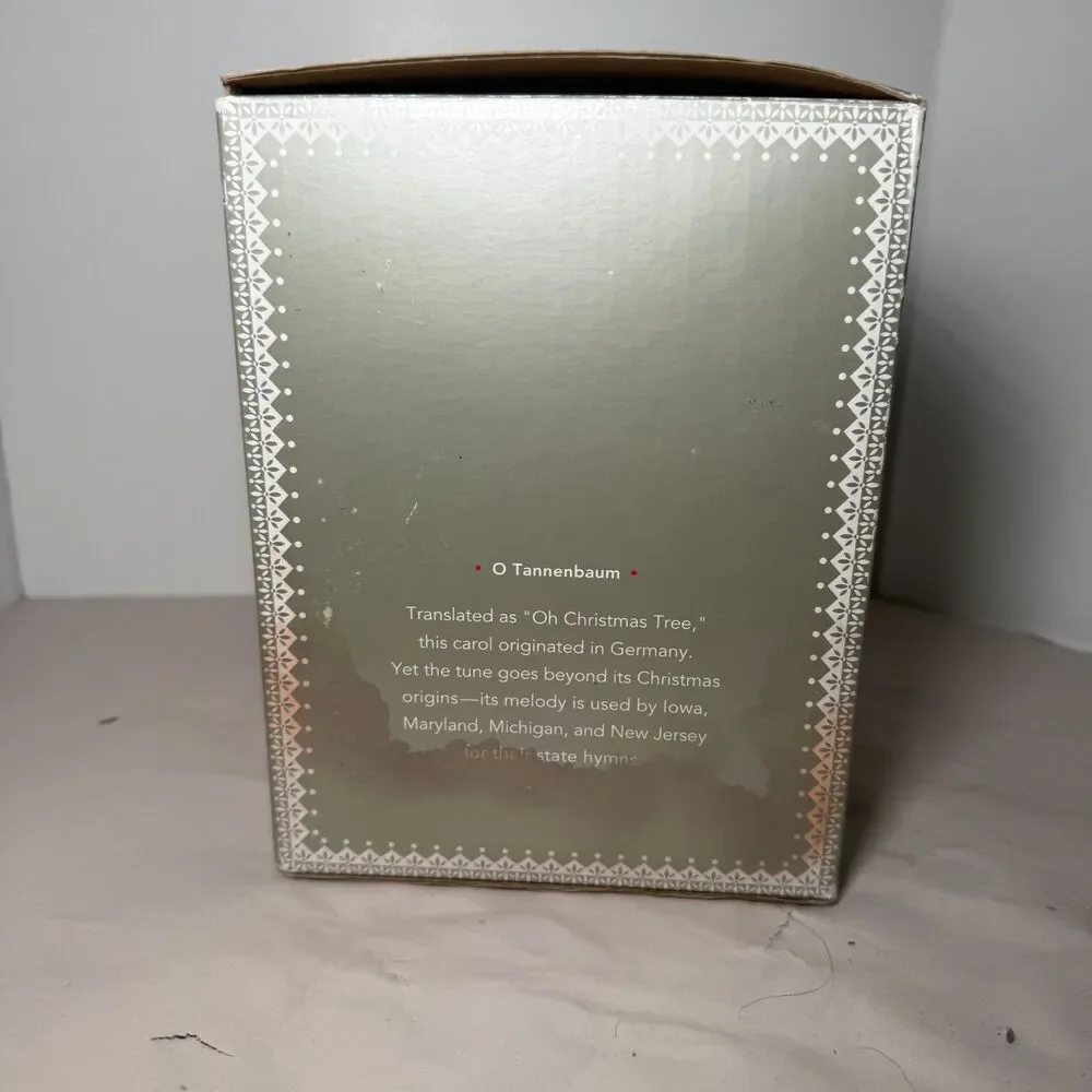 Martha Stewart SnowGlobe for Kmart O Tannenbaum‎ New Old Stock Holiday